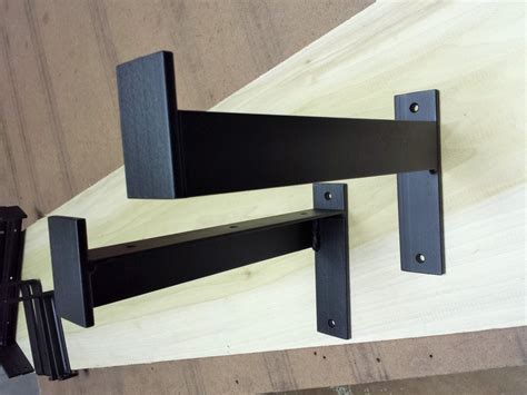 metal industrial angle shelf brackets flat home depot|heavy duty angle brackets braces.